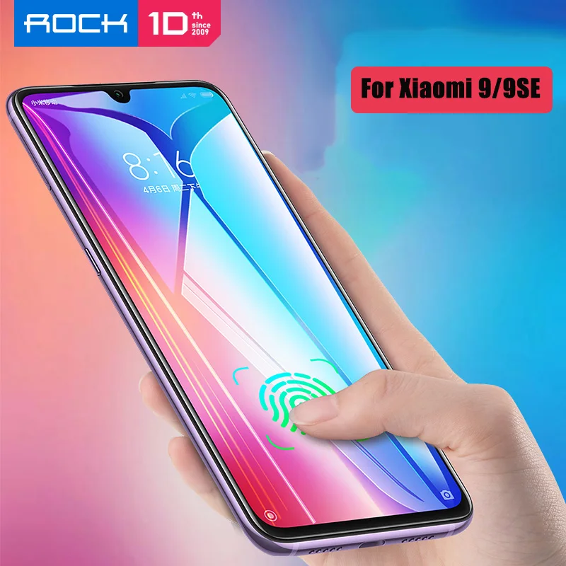Защитное стекло ROCK для Xiaomi Mi 9 9H 0 3 мм полноэкранная защита Xaomi Mi9 SE закаленное
