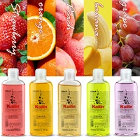 200ml strawberry flavor edible lubricant for anal vaginal oral sex silicone lubricating oil adult sex products body massage gel