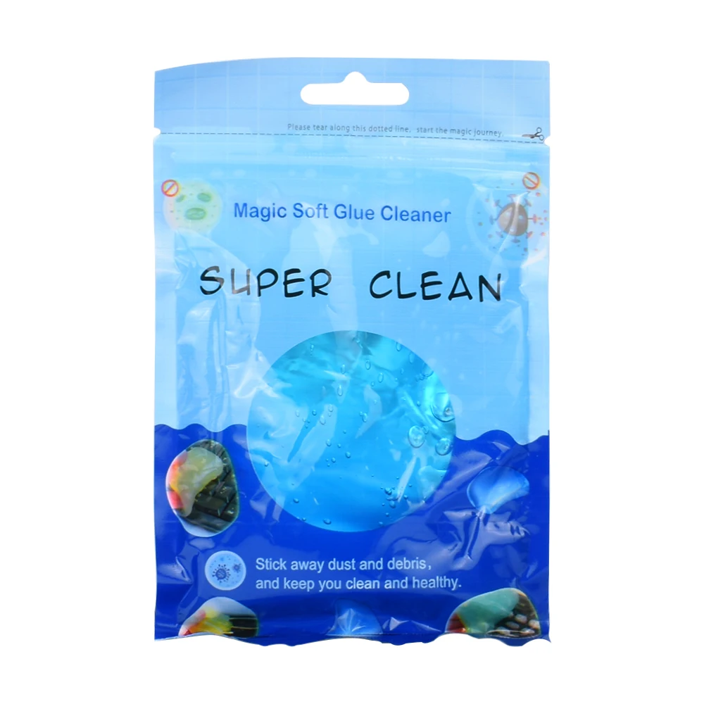 Мягкий клей для чистки автомобиля порошковый очиститель волшебный гель удаления