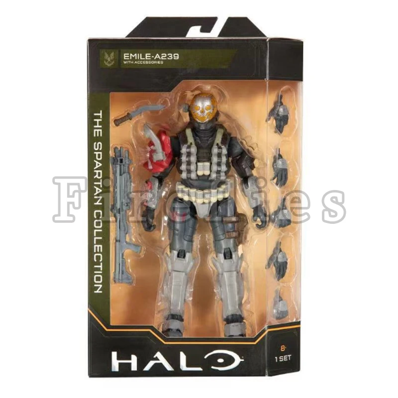 

6.5inch HALO Original Action Figure Alpha Emile-A239 The Spartan Collection Wave 2 Anime Movie TV Model For Gift Free Shipping
