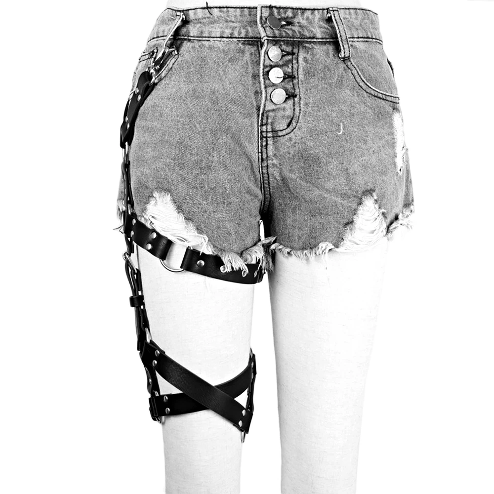 UYEE креативные сексуальные регулируемые кожаные ремни с крестом для женщин