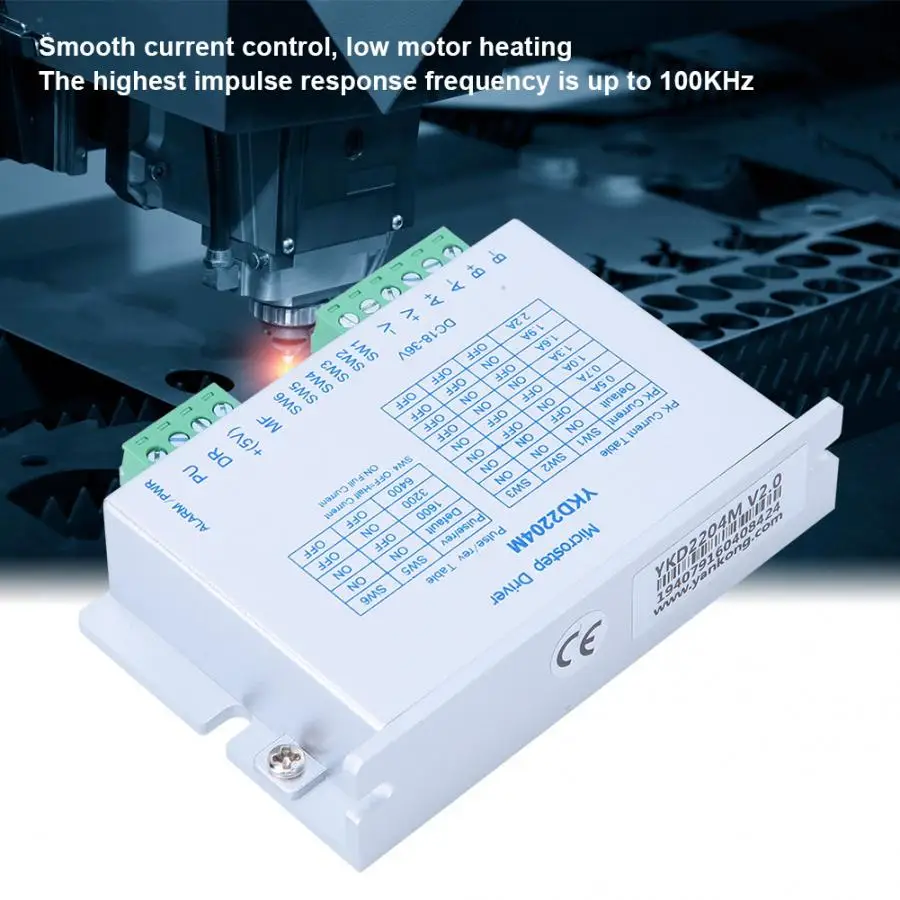 Микрошаговый драйвер DC 18 36 в для лазерной гравировки 32 бит Цифровой привод