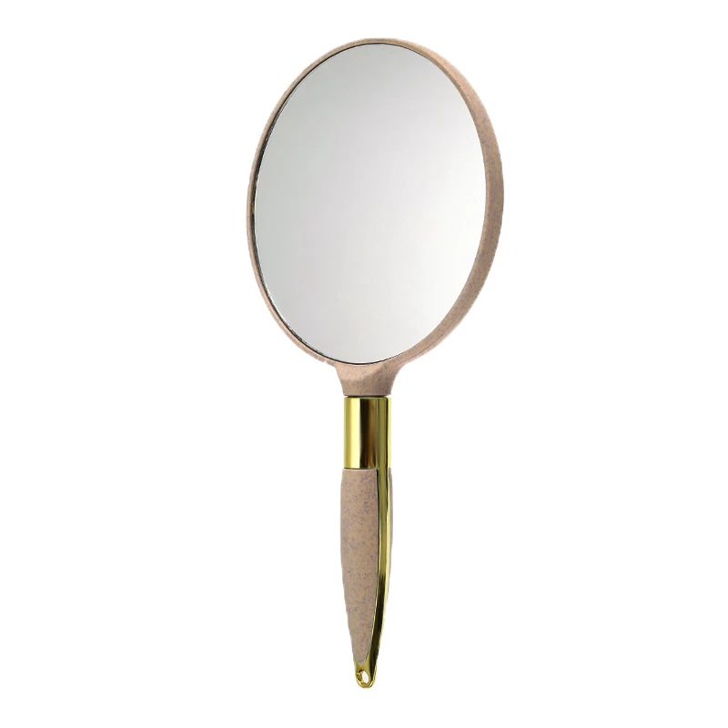 Милые круглые пластиковые зеркала для макияжа дамское зеркальце винтажный