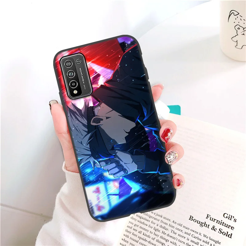 For Huawei Nova 5T Case Jujutsu Kaisen Anime Case For Honor 10 10X Lite Case Honor 10i 20 9X Pro 9A 9 9i Honor10 Lite Cover Etui