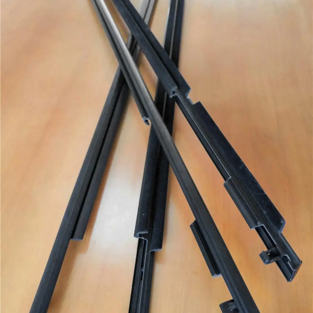

4Pcs Window Seal Belt Modified Parts Rubber Outer Weatherstrip Moulding Trim for Prado 2002-2009 Car Exterior Accessories