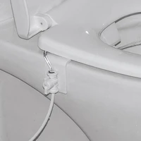 creative non electric bathroom smart mechanical bidet toilet seat fresh water nozzle single sprinkler gynecological washing gun