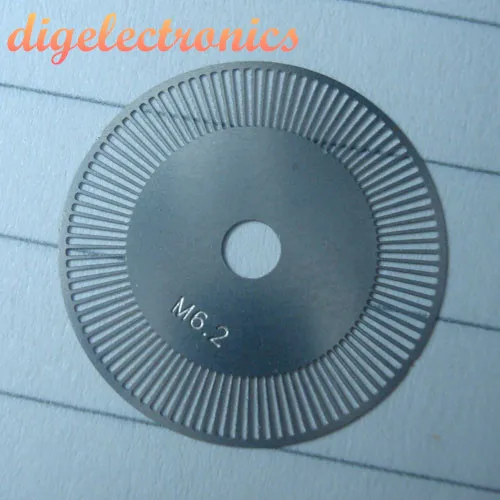 

Photoelectric Encoder Inverter Stainless Steel M6-2 Code Wheel Servo Motor Grating Disk Robot Photoelectric Speed Sensor
