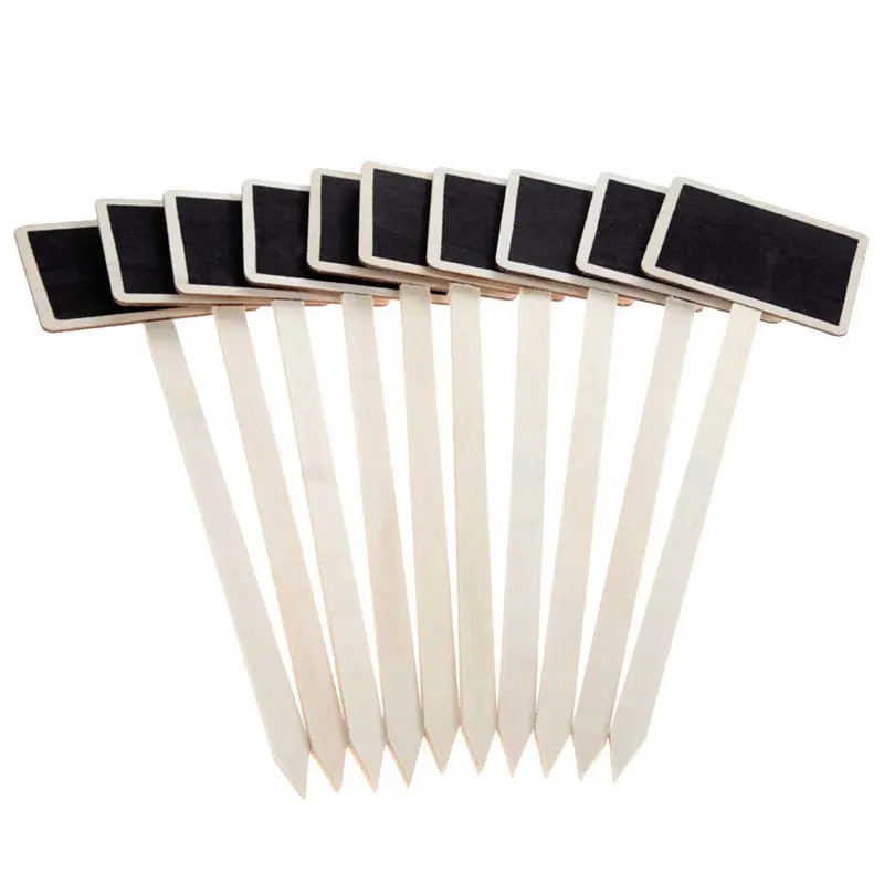 20 шт./компл. мини деревянная доска для растений тег дома сада семян этикетка