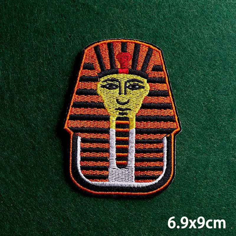 Термоклейкие нашивки с надписью Ван Гога на одежду в египетском стиле