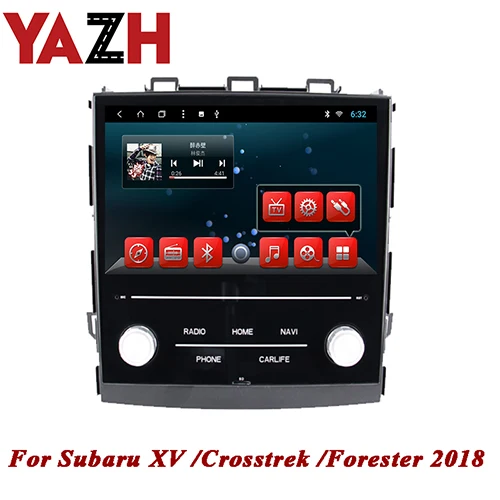 9.0 RAM 2GB ROM 32GB YAZH 1 Din Автомобильный плеер Android 9,0 gps навигация радио для Subaru XV/Crosstrek/Forester мультимедийная система ips головное устройство - Цвет: 9.0 RAM 2GB ROM 32GB