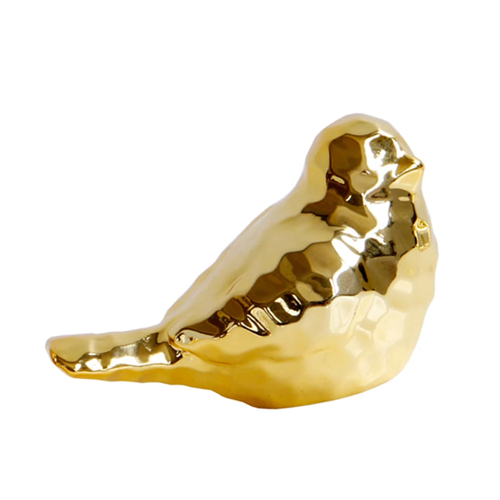 Маленькое керамическое украшение для птиц настольное в скандинавском стиле