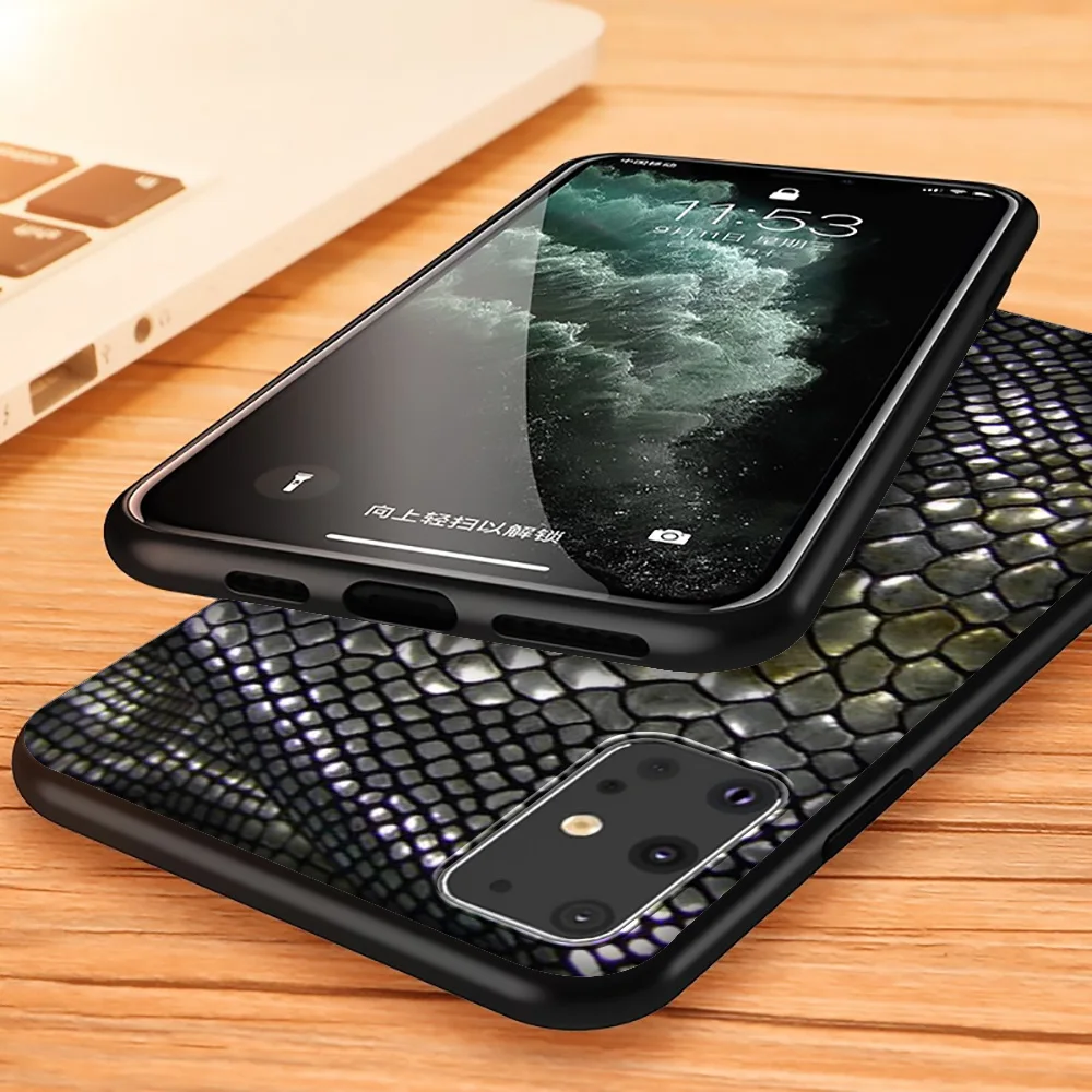 Мягкий чехол Lavaza из змеиной кожи для Samsung Note A3 A5 A6 A7 A8 A9 A10s A20s A30s A40s A50s 10 A70 8 9 J6 Plus |