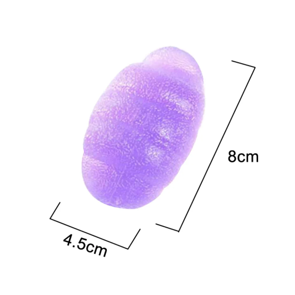 

2Pcs Silicone Hand Grip Forearm Finger Exercise Squeeze Decompression Balls