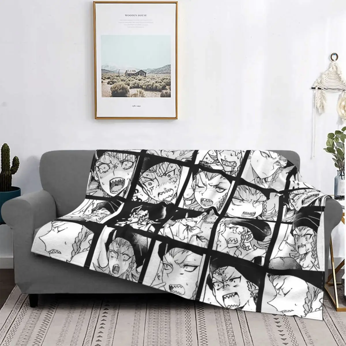 

Danganronpa,Kazuichi Manga Bed Blanket Bed Covers Luxury Blanket Video Game,Anime Flannel Blanket