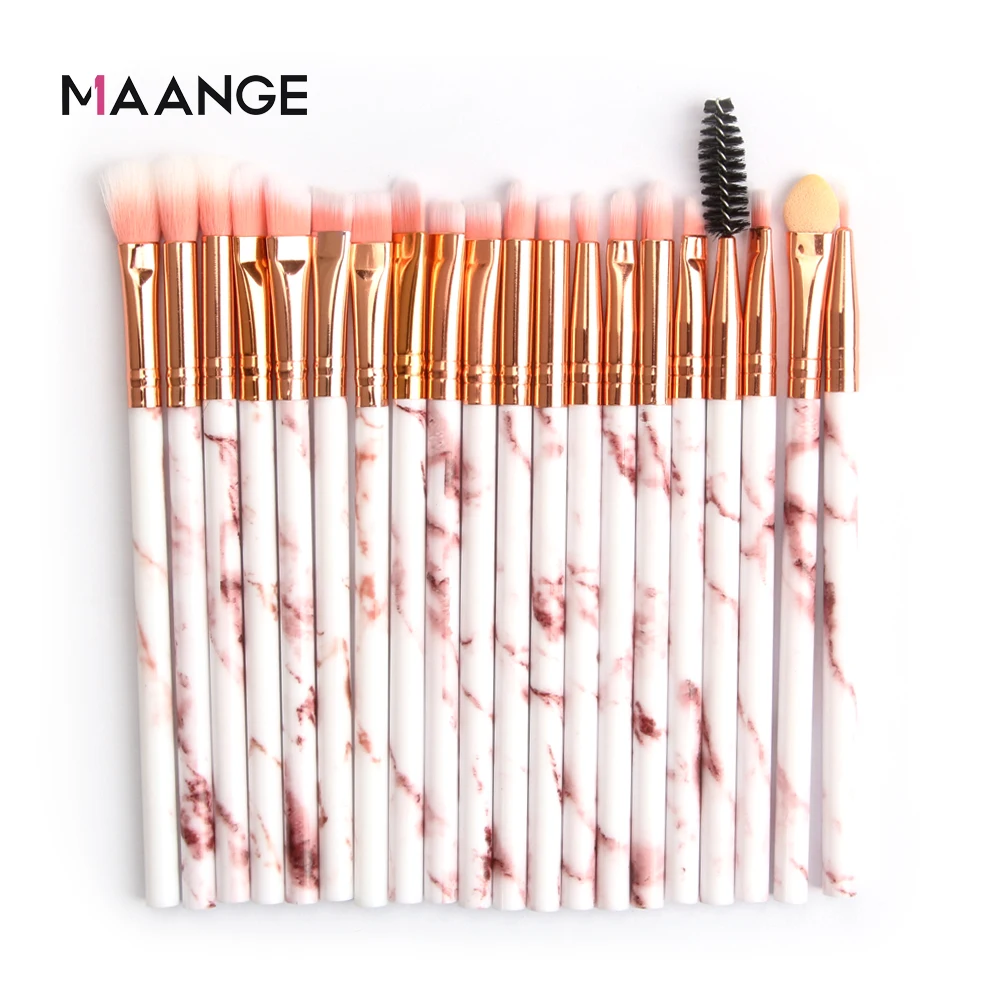 Makeup brushes set pro 10/20Pcs Multifunctional Brush Marbling EyeShadow Blending Eyeliner Eyelash Eyebrow Brush For Makeup Tool