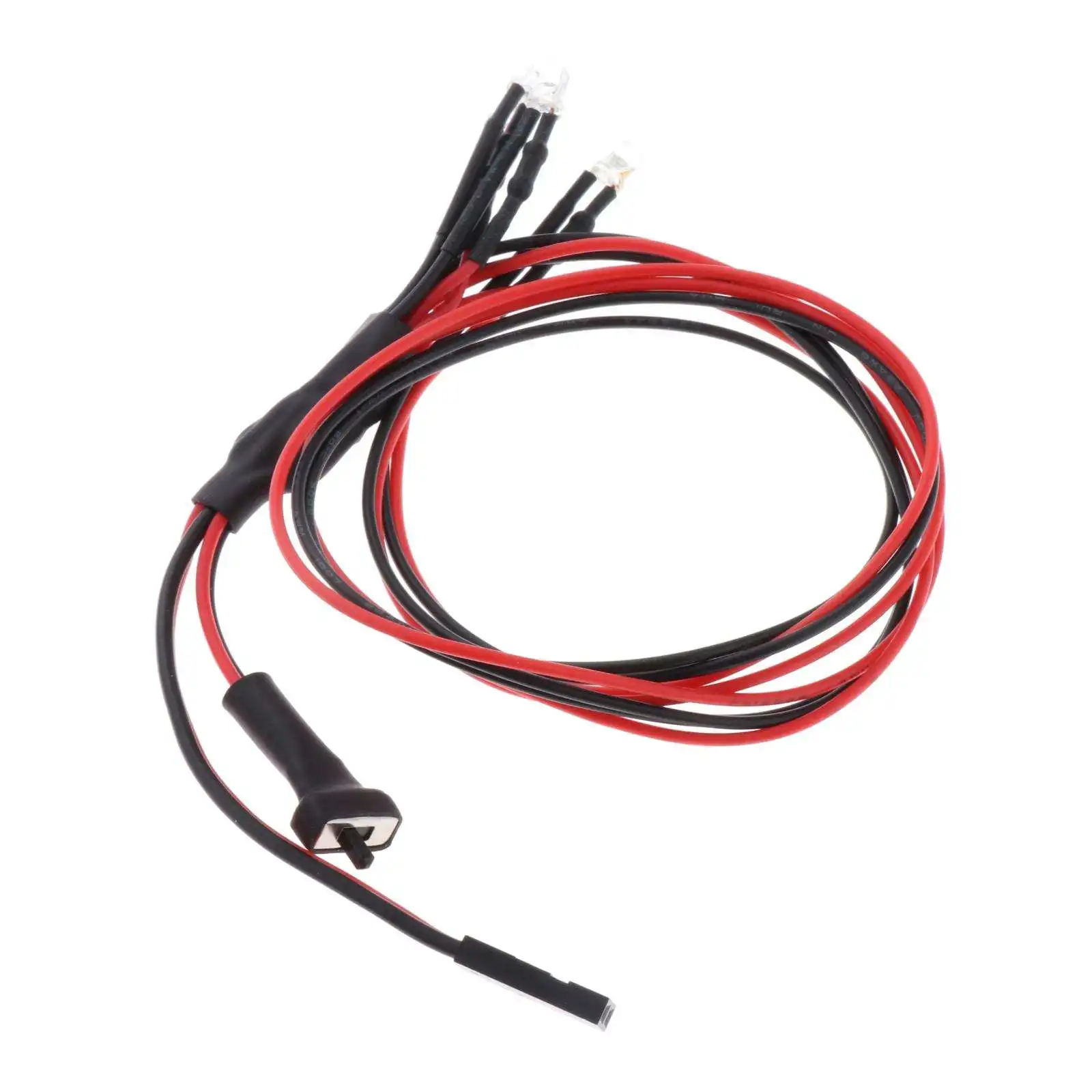 

1/24 LED Front Light Bumper Lamp Replacement for Axial SCX24-AXI00001 Upgrade Parts RC Car Model Hobby Car Replacement Parts