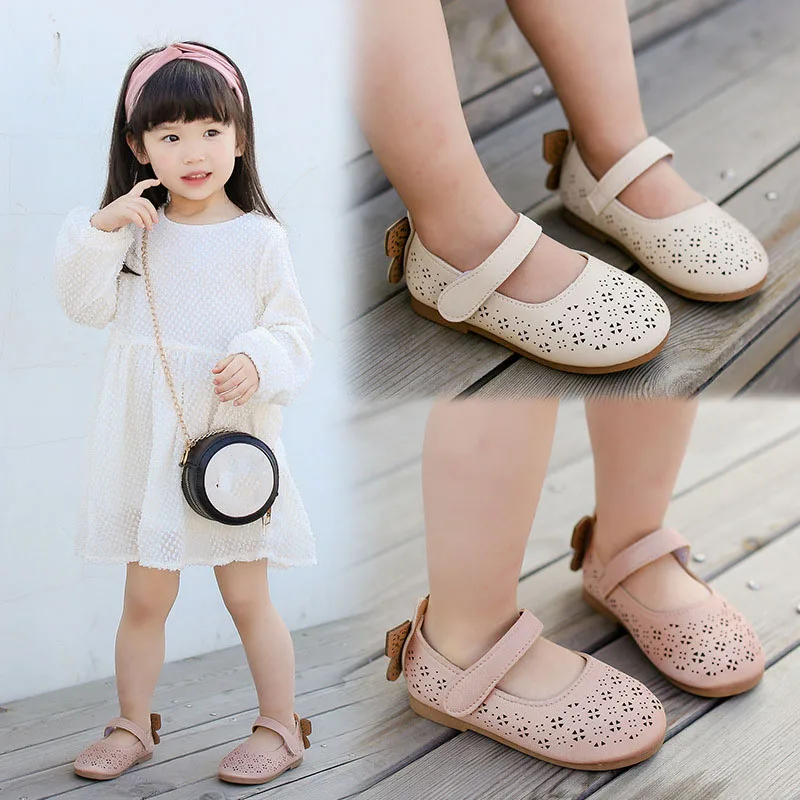 Сандалии для маленьких девочек Обувь с вырезами Новое поступление 2020 года