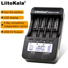 Умное зарядное устройство Liitokala для батарей 18650, 18650, 21700, 26650, 20700, AA, AAA