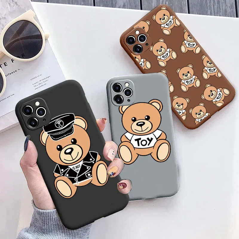 Чехол для Телефона iPhone 7 8 11 12 Pro Max 12Mini X XS XR Xs 6 6S 5 5S SE силиконовые чехлы популярный