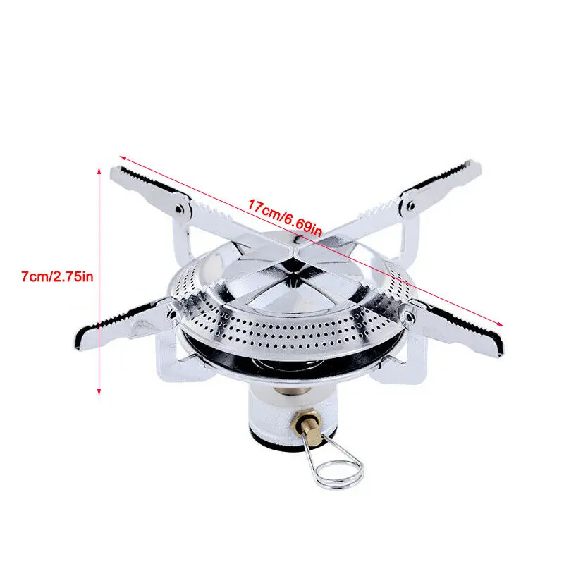 Mini Gas Heater Compact Durable For Outdoor Camping Hiking Fishing Cooker Accessories Convenient Stove | Спорт и развлечения