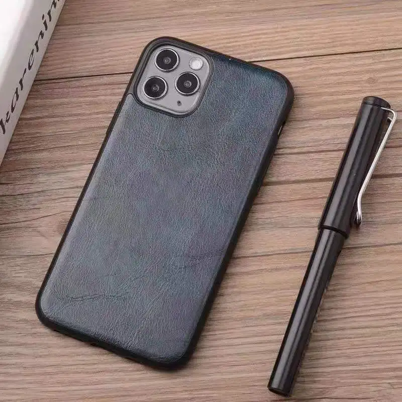 Оригинальный официальный чехол из настоящей кожи для iPhone 12 11 Pro Max с матовым покрытием XS MAX XR X 6 6S 7 8 Plus Funda Capa on.