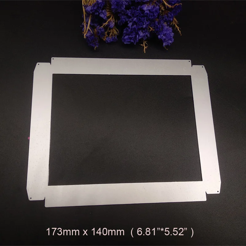 Металлические штампы трафарет конфеты подарок Рождество 3D коробка кружевная