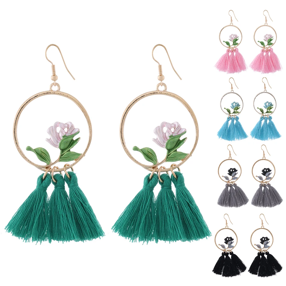 Подходящие модные серьги для