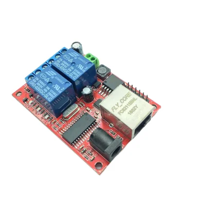 

LAN Ethernet 2 Way Relay Board Delay Switch TCP/UDP Controller Module WEB Server Great Value