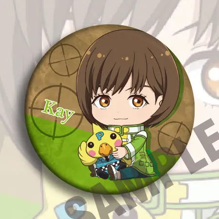 9 шт./1 лот аниме двухслойная Дуг Юри Макс деана Кирилл фигурка 4872 значки круглая