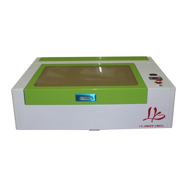 

LY 5030 mini laser 40w CO2 Laser engraver engraving cutting machine LCD control panel and Honeycomb board usb port 500*300mm