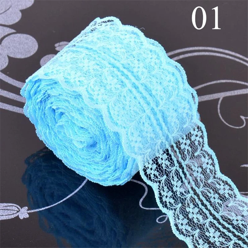 10 м/рулон высокое качество кружево лента тесьма кружевная отделка ручной работы