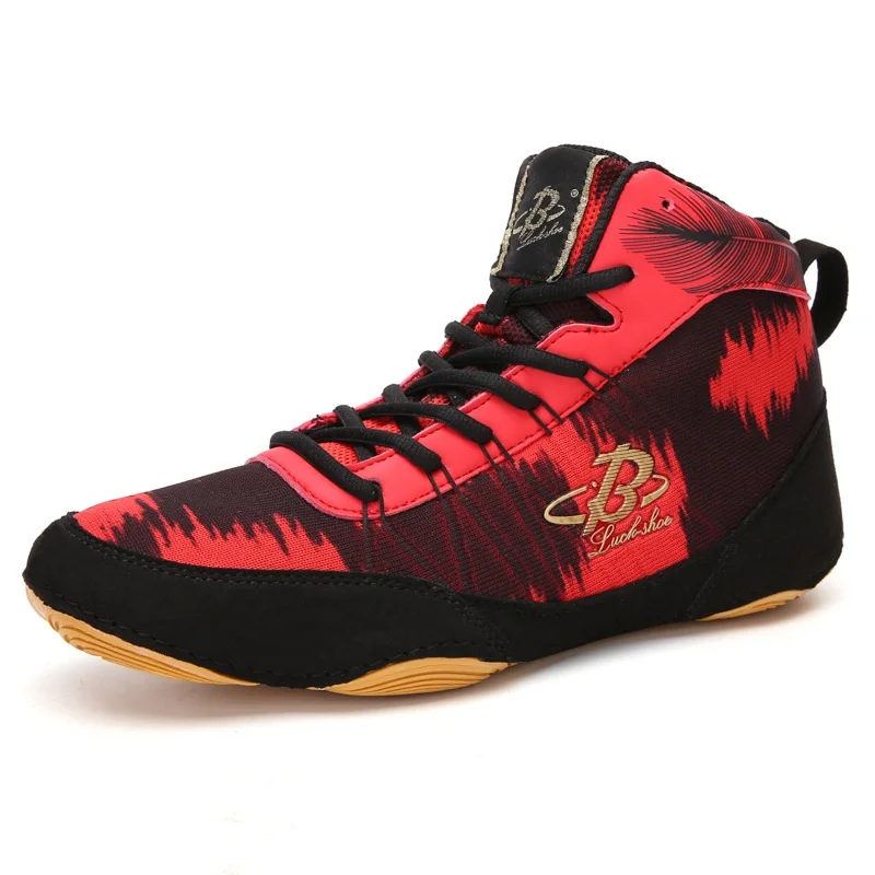 Боксерские кроссовки D0878 для мужчин и женщин дышащие спортивные боксерские туфли