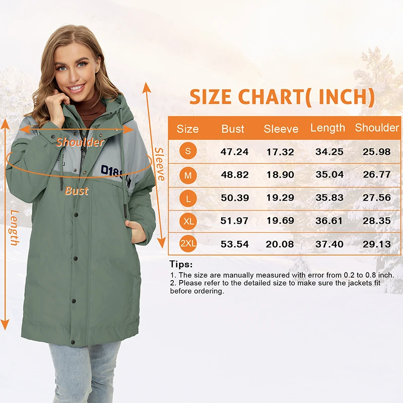 WYWMY Warm Parka Women Winter Jacket Thick Hooded Cotton Padded Coats Female Korean Loose Puffer Parkas Ladies Oversize Outwear
