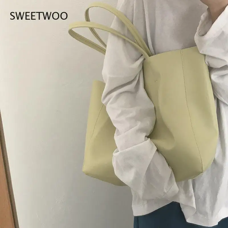 

Korean Version of The Large-Capacity Bag Female 2021 New Trendy Net Red Tote Bag French Niche Student School Shoulder Bag