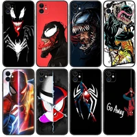 spiderman venom phone cases for iphone 13 pro max case 12 11 pro max 8 plus 7plus 6s xr x xs 6 mini se mobile cell