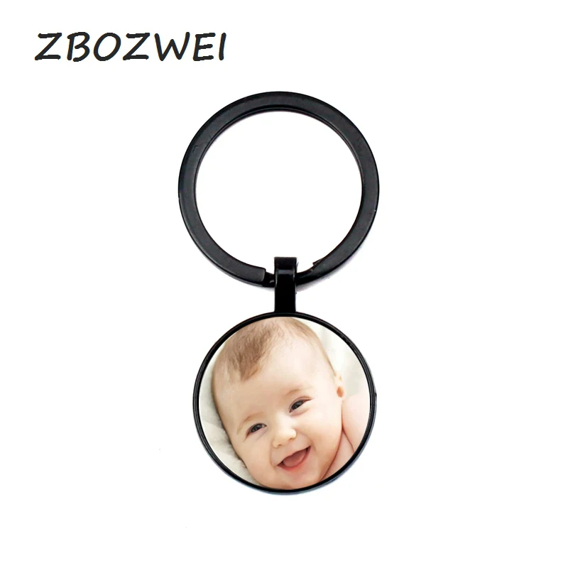 Ручной работы персональный фото семейный брелок фото ребенок папа мама брат сестра мама и дедушка семейный портрет индивидуальный заказ