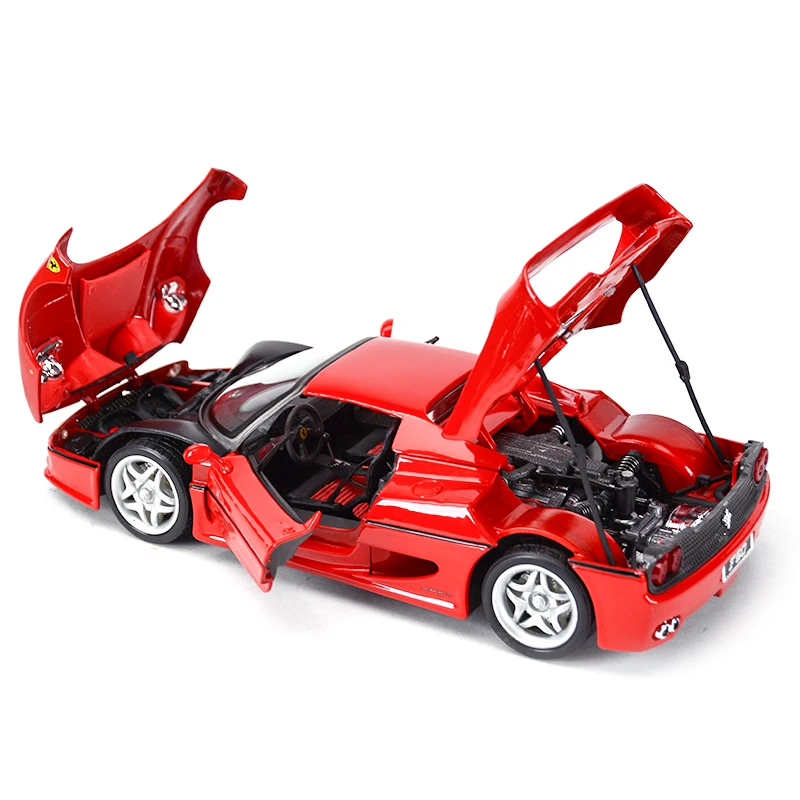 Bburago 1:18 F50 спортивный автомобиль статическое моделирование литого автомобиля