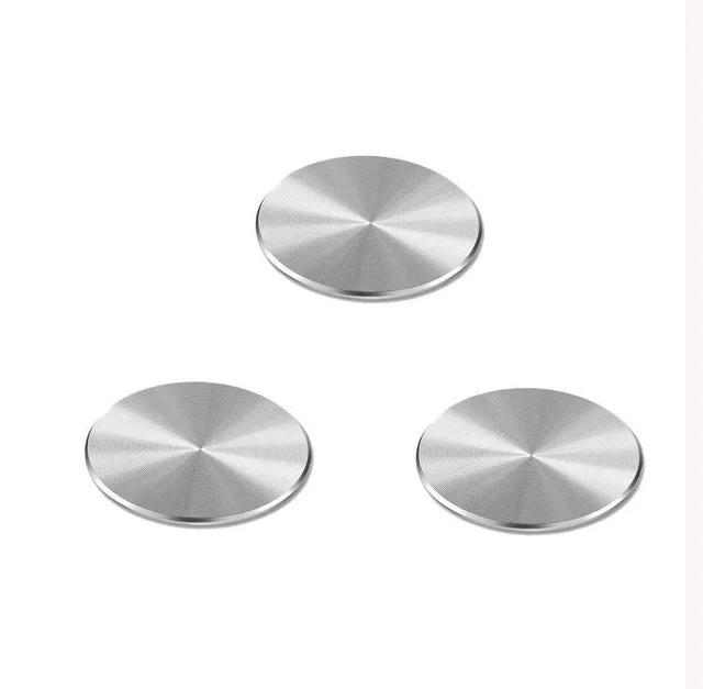 Style1-Silver3 XMXCZKJ металлических пластин магнитное автомобильное крепление Замена Наборы с 3 м клей для мобильного телефона магнит держатель аксессуары для ванной комнаты металлическая пластина - Цвет: Style1-Silver3