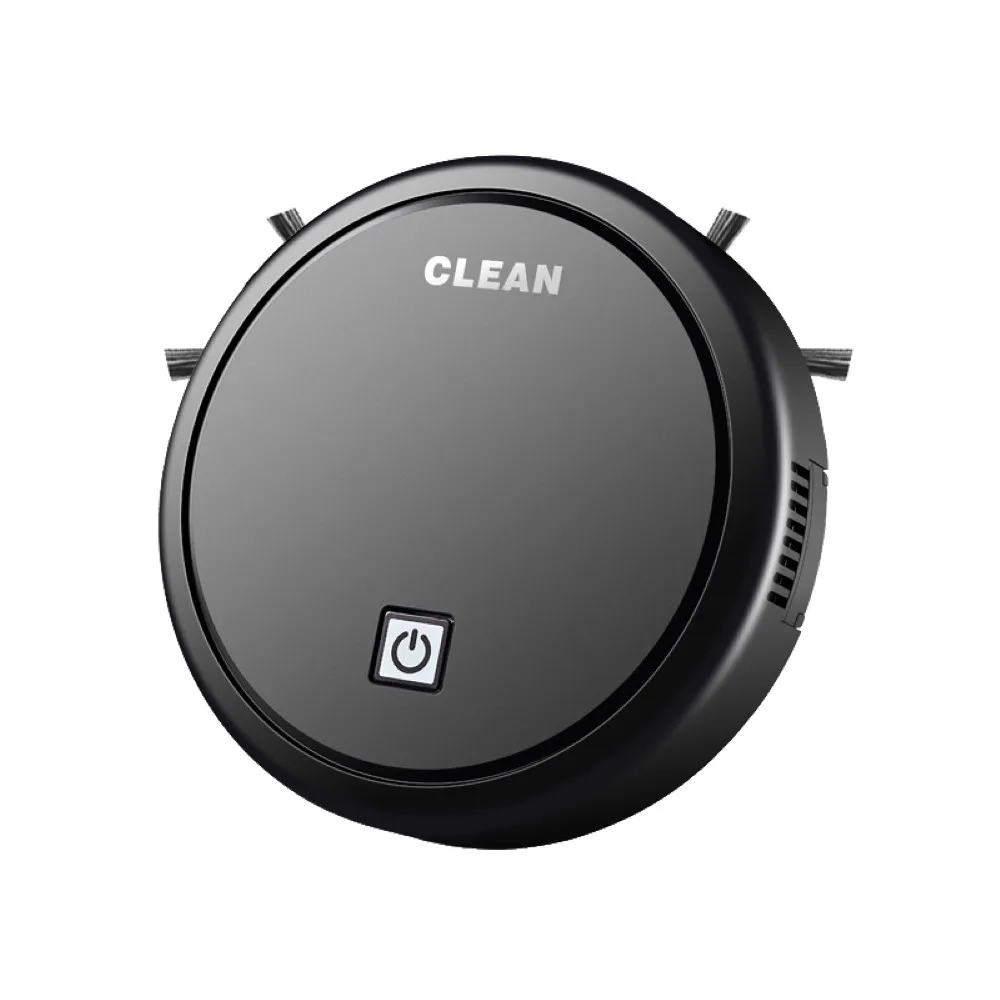 

Robot Vacuum Cleaner Strong Power Low Noise USB Rechargeable Automatic Sweeper for Dirt Dust Dog Hair Floors Tile