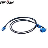 fakra c male plug to 2 smb female ra 5005 rg174 y type conversion radio splitter combined cable