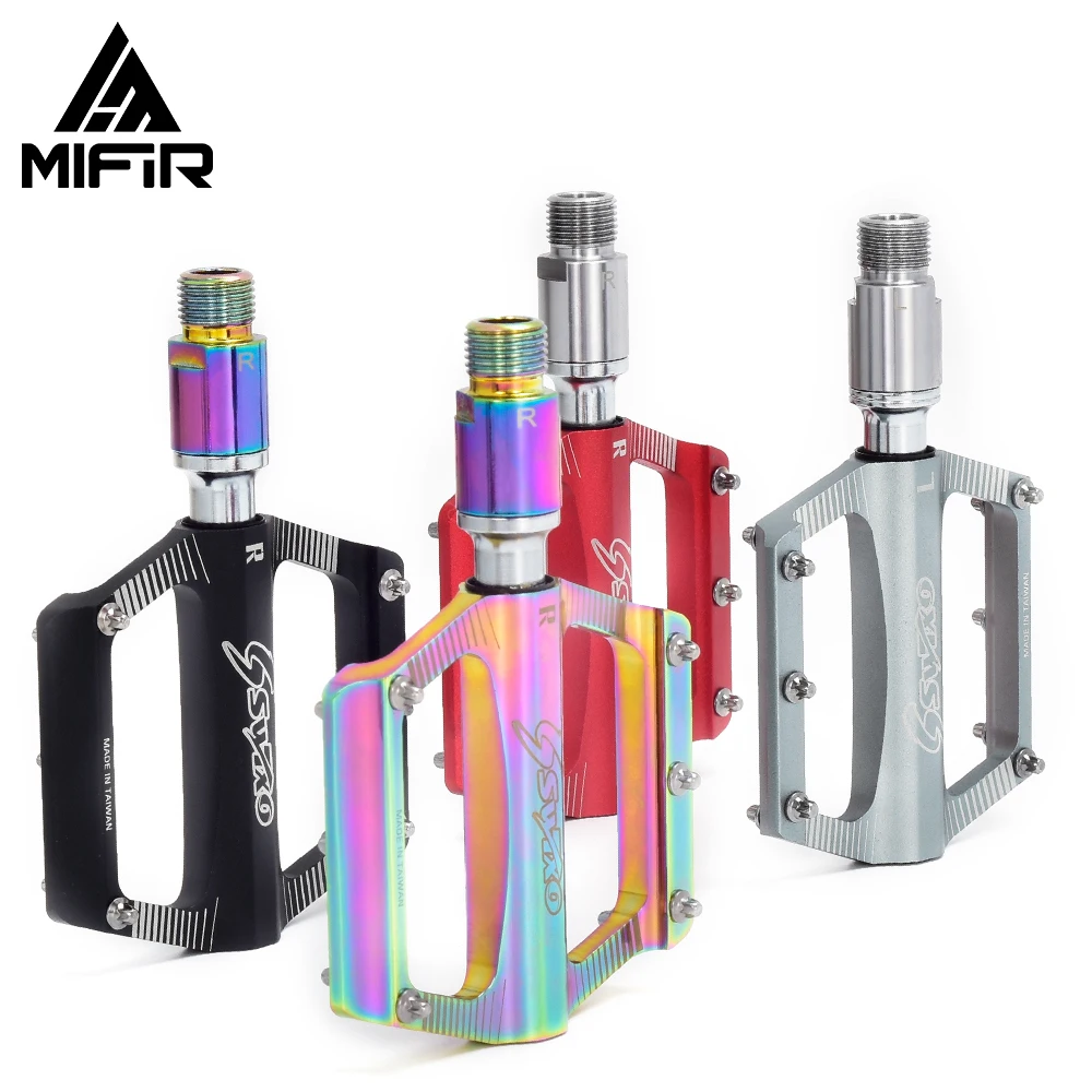 

SWTXO Mountain Bike Pedal Extender Cycling Part 20MM Extend Pedal Lengthen Ultralight Aluminum Alloy MTB Bicycle Pedals Flat BMX