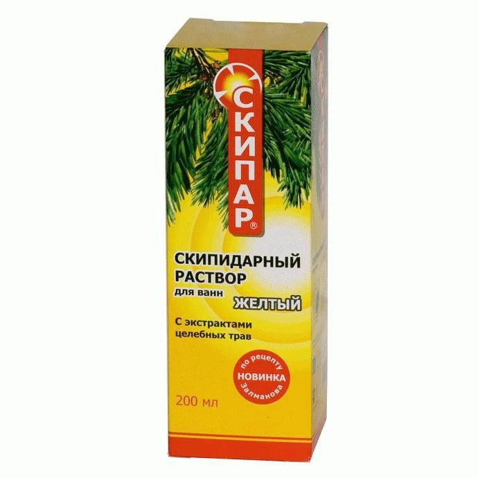 Раствор для ванн Скипар НТВ01 желтый |