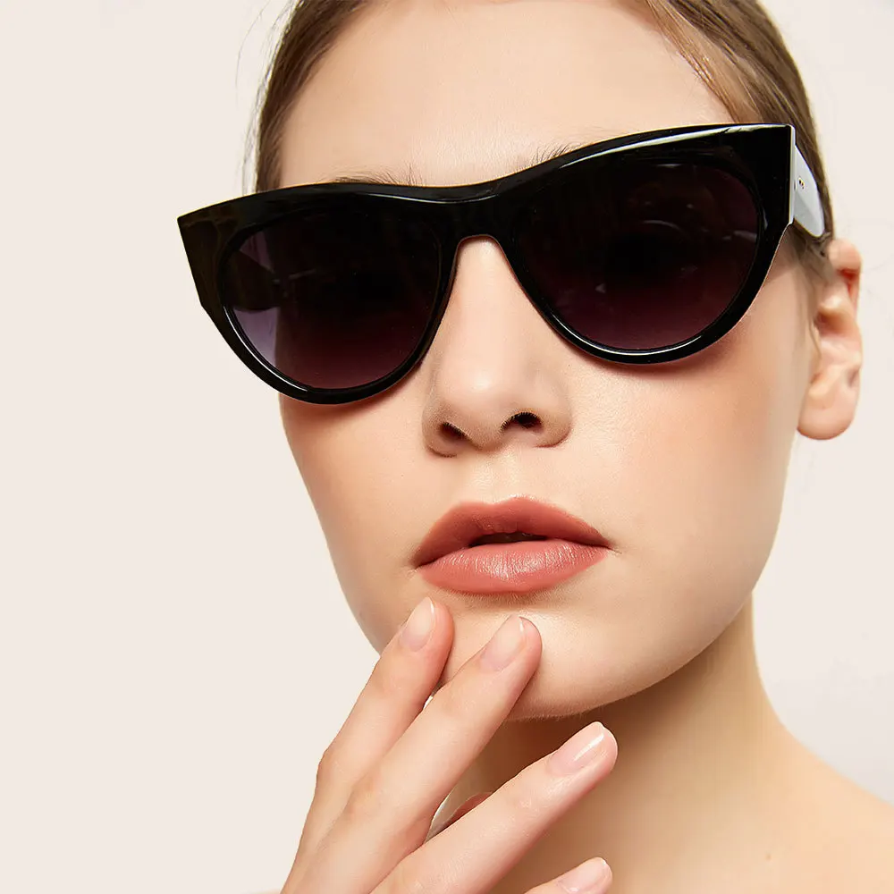 Бесплатная доставка Модные ретро очки женские леопардовые солнцезащитные |