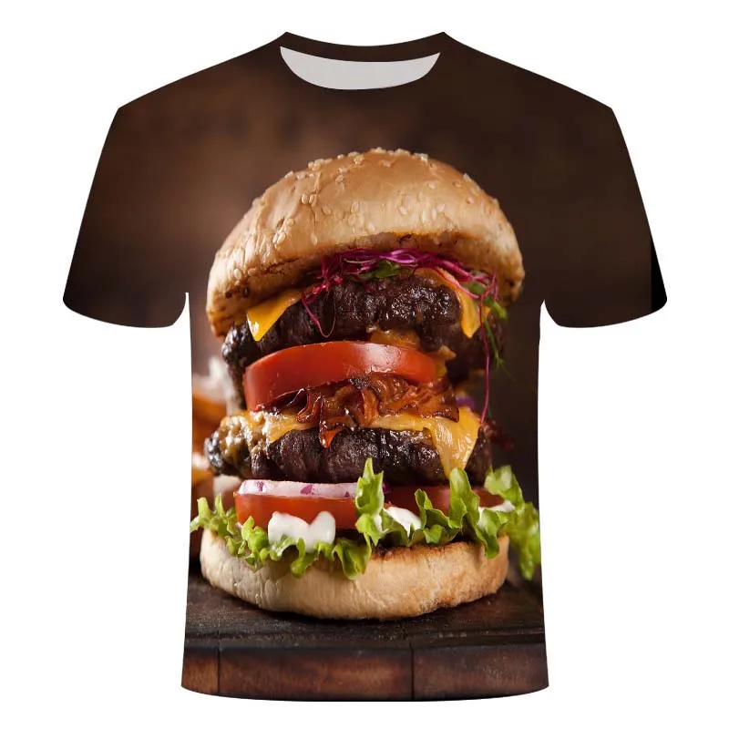 Футболка мужская с 3D принтом Повседневная модная рубашка в стиле хип хоп