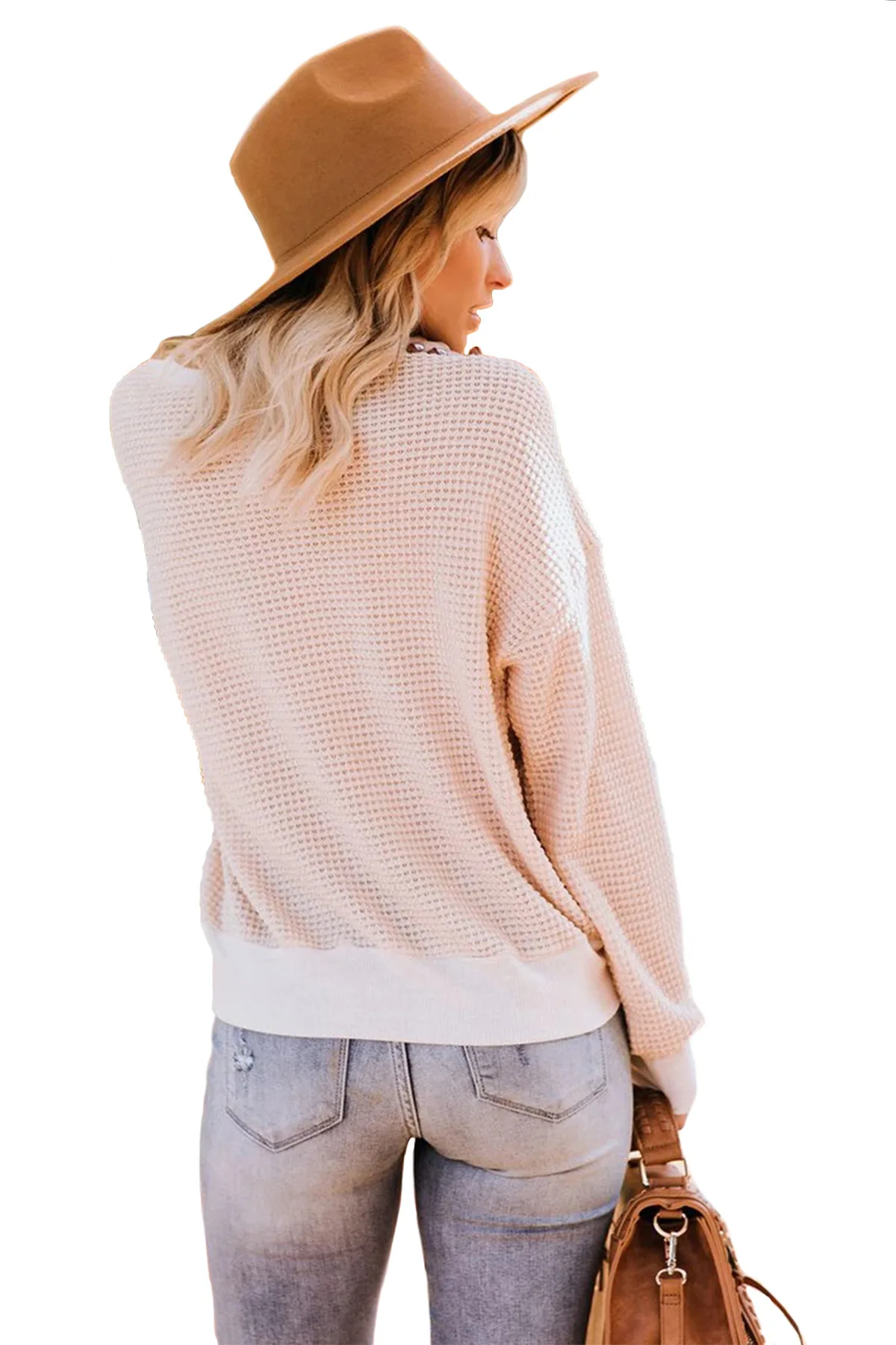 Весна и осень новое верхнее пальто Лидер продаж свободный свитер с перекрестным