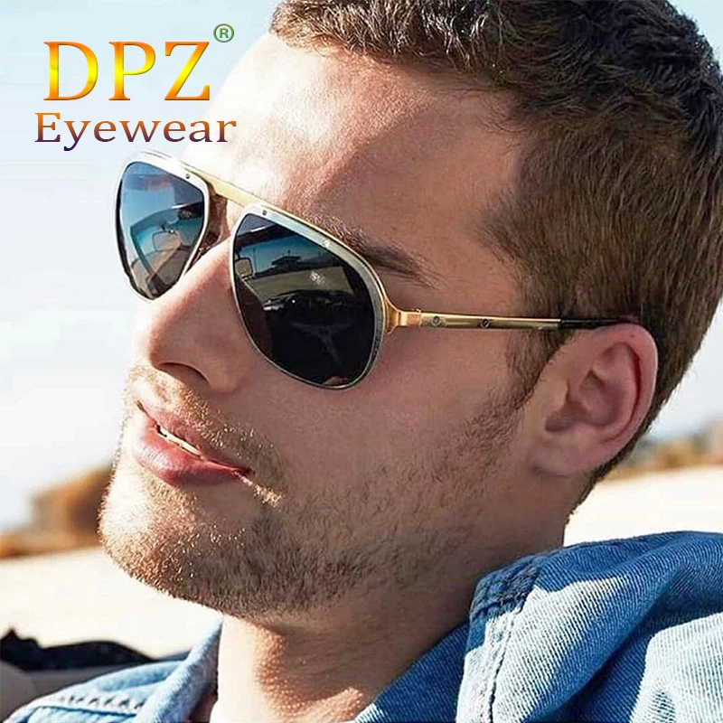 

2021 Luxury Brand Oval Rivet drive SunGlasses For Man fashion Vintage Steampunk cool pilot Sunglasses UV400 oculos de sol