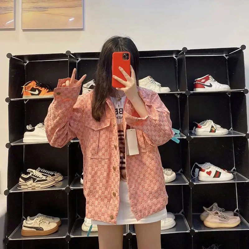 

Jean Jacket Women Clothes Jeans Denim Coat Korean Coats Spring Fall 2021 New Jackets for Women Casual