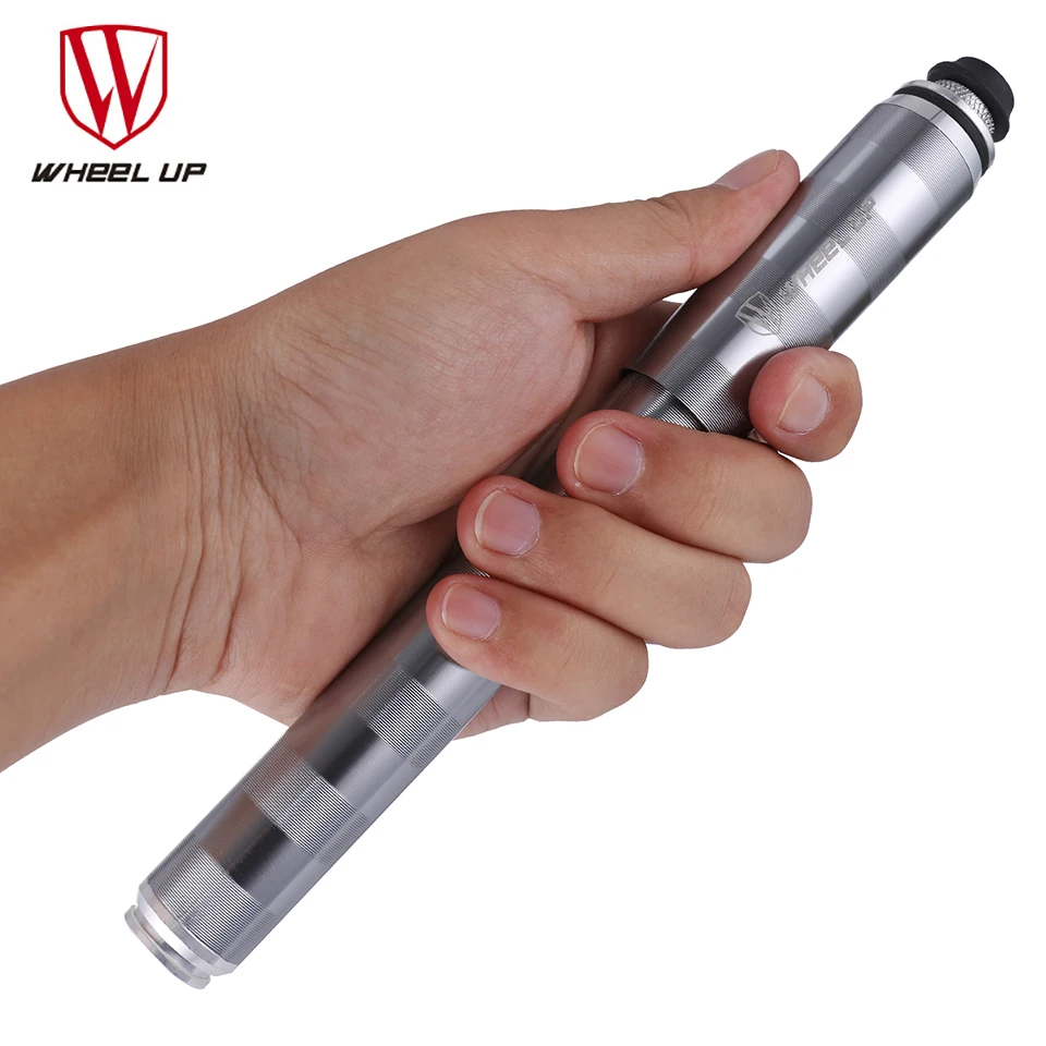 Оригинальный мини велосипедный портативный насос с барометром ручной толчок