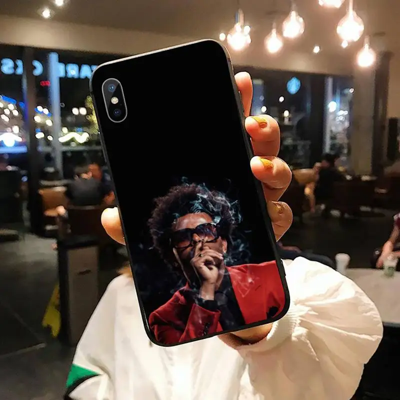 

The Weeknd Canada singer luxury mobile coverPhone Case for iPhone 11 12 pro XS MAX 8 7 6 6S Plus X 5S SE 2020 XR