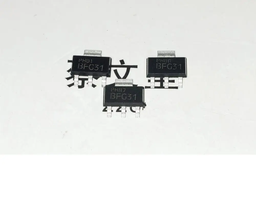 

10 шт. BFG31 SOT223 FG31 лучшее качество PNP 5 ГГц широкополосный транзистор IC новый